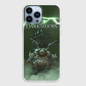 Чехол для iPhone 13 Pro Max с принтом Darksiders | Гнев Войны (Z) в Тюмени,  |  | Тематика изображения на принте: azrael | darksiders | darksiders 2 | darksiders 3 | griever | silitha | tiamat | ulthane | vulgrim | wrath of war | всадник апокалипсиса | гнев войны | обугленный совет | руина | ультэйн | чёрный молот