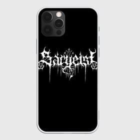 Чехол для iPhone 12 Pro Max с принтом Sargeist в Тюмени, Силикон |  | Тематика изображения на принте: black metal | metal | rock | sargeist | группа | метал | рок | роцк