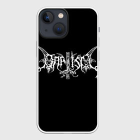 Чехол для iPhone 13 mini с принтом Baptism в Тюмени,  |  | Тематика изображения на принте: baptism | black metal | metal | rock | баптизм | группа | метал | рок | роцк | хорна