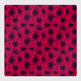 Магнитный плакат 3Х3 с принтом Красные маки  в Тюмени, Полимерный материал с магнитным слоем | 9 деталей размером 9*9 см | абстрактные цветы | девушкам | детский | красные маки | красный | летний | маки | цветочный | цветы