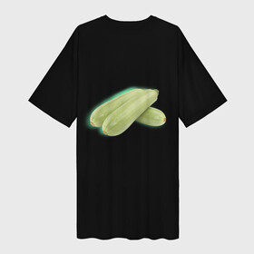 Платье-футболка 3D с принтом Народный кошмар, Кабачки в Тюмени,  |  | бесполезный овощ | кабачки | консервация | мама передала | мемы | нашествие кабачков