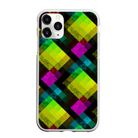 Чехол для iPhone 11 Pro матовый с принтом Абстрактный разноцветный узор  в Тюмени, Силикон |  | абстрактный | геометрический | желтый | зеленый | молодежный | мраморный | разноцветный | современный | черный