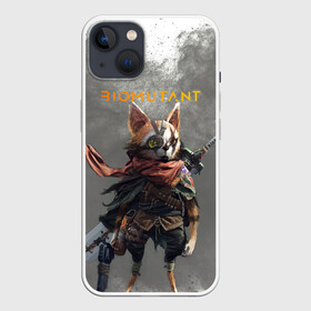 Чехол для iPhone 13 с принтом BIOMUTANT | БИОМУТАНТ (Z) в Тюмени,  |  | biomutant | commando | cyfreaks | damdon | dead eye | hyra | mercenary | primal | rpg | saboteur | sentinel | биомутант | дамдон | диверсант | кунг фу сказка | постапокалиптический мир | рпг