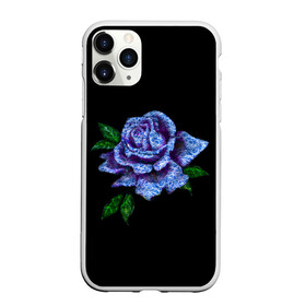 Чехол для iPhone 11 Pro матовый с принтом Сапфировая роза в Тюмени, Силикон |  | rose | лазурная | роза | сапфир | сапфировая | сапфировый | цветок | цветочек | цветочки | цветы