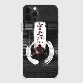 Чехол для iPhone 12 Pro с принтом Самурай | Призрак Цусимы (Z) в Тюмени, силикон | область печати: задняя сторона чехла, без боковых панелей | game | ghost of tsushim | jin sakai | ninja | samurai | the ghost of tsushim | буке | вакидзаси | воин | вояк | дайсё | дзин сакай | иайто | игра | катана | кодати | мононофу | мститель | мушя | ниндзя | нодати | одати | призрак цусимы | са