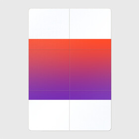 Магнитный плакат 2Х3 с принтом Оранжевый и Фиолетовый в Тюмени, Полимерный материал с магнитным слоем | 6 деталей размером 9*9 см | градиент | красный | оранжевый | перелив | переход | рассвет | синий | фиолетовый | цвета