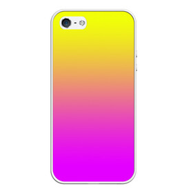 Чехол для iPhone 5/5S матовый с принтом Яркий рассвет в Тюмени, Силикон | Область печати: задняя сторона чехла, без боковых панелей | градиент | желтый | перелив | переход | рассвет | розовый | сереневый | сиреневый | солнце | феолетовый | фиолетовый | цвета | яркий