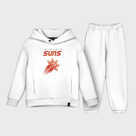 Детский костюм хлопок Oversize с принтом Phoenix Suns в Тюмени,  |  | Тематика изображения на принте: basketball | mvp | nba | phoenix | sport | streetball | suns | аризона | баскетбол | игра | крис пол | мяч | нба | санс | спорт | стритбол | тренер | финикс | чемпион