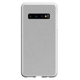 Чехол для Samsung Galaxy S10 с принтом GRAY CARBON в Тюмени, Силикон | Область печати: задняя сторона чехла, без боковых панелей | carbon | абстракция | без дизайна | карбон | карбон и ничего лишнего | на каждый день | серая | серое | серый | текстура