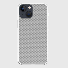 Чехол для iPhone 13 mini с принтом GRAY CARBON в Тюмени,  |  | carbon | абстракция | без дизайна | карбон | карбон и ничего лишнего | на каждый день | серая | серое | серый | текстура