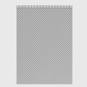 Скетчбук с принтом GRAY CARBON в Тюмени, 100% бумага
 | 48 листов, плотность листов — 100 г/м2, плотность картонной обложки — 250 г/м2. Листы скреплены сверху удобной пружинной спиралью | carbon | абстракция | без дизайна | карбон | карбон и ничего лишнего | на каждый день | серая | серое | серый | текстура