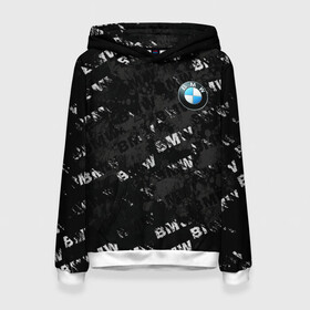 Женская толстовка 3D с принтом BMW в Тюмени, 100% полиэстер  | двухслойный капюшон со шнурком для регулировки, мягкие манжеты на рукавах и по низу толстовки, спереди карман-кенгуру с мягким внутренним слоем. | amg | benz | bmw | logo amg | logo bmw | mercedes | mercedes amg | mercedes benz | бмв | лого бмв | логотип амг | логотип бмв | логотип мерседес | машина | машина бмв | мерседес | мерседес амг | мерседес бенз | мерсэдэс | месед