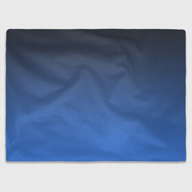 Плед 3D с принтом DARK OCEAN GRADIENT в Тюмени, 100% полиэстер | закругленные углы, все края обработаны. Ткань не мнется и не растягивается | абстракция | амбре | без дизайна | голубая | голубое | градиент | градиент и ничего лишнего | градиенты | на каждый день | синий | синяя | текстура | черная | черный