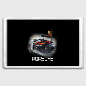 Магнит 45*70 с принтом PORSHE в Тюмени, Пластик | Размер: 78*52 мм; Размер печати: 70*45 | 911 | auto | car | cool | dark | logo | machine | porshe | ride | sportcar | автомобили | гонки | крутые | порше | ралли | спорткар | тачки