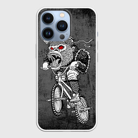 Чехол для iPhone 13 Pro с принтом Junk Ride в Тюмени,  |  | bike | bmx | gorilla | mtb | ride | бэм | вело | велосипед | велоспорт | горилла | поездка