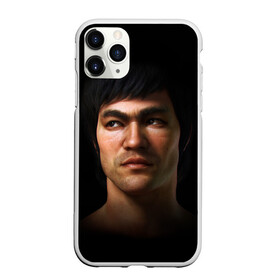 Чехол для iPhone 11 Pro матовый с принтом Bruce в Тюмени, Силикон |  | bruce lee | karate | брюс ли | джеки чан | карате | цитата