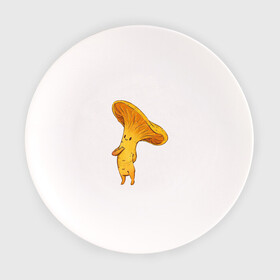 Тарелка с принтом Лисичка в Тюмени, фарфор | диаметр - 210 мм
диаметр для нанесения принта - 120 мм | арт | гриб | грибочек | грибы | лисичка | мило | милота | рисунок | рыжий гриб | свежие грибы | свежий гриб | свежий продукт