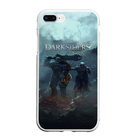 Чехол для iPhone 7Plus/8 Plus матовый с принтом Darksiders | Гнев Войны (Z) в Тюмени, Силикон | Область печати: задняя сторона чехла, без боковых панелей | azrael | darksiders | darksiders 2 | darksiders 3 | griever | silitha | tiamat | ulthane | vulgrim | wrath of war | всадник апокалипсиса | гнев войны | обугленный совет | руина | ультэйн | чёрный молот