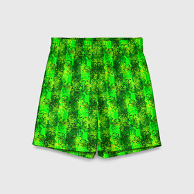 Детские спортивные шорты 3D с принтом Неоновый полосатый узор  в Тюмени,  100% полиэстер
 | пояс оформлен широкой мягкой резинкой, ткань тянется
 | бабочки | вертикальные полосы | зеленый | летний | неоновый | неоновый зеленый | современный | яркий узор