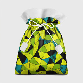 Подарочный 3D мешок с принтом Гранжевый яркий зеленый  в Тюмени, 100% полиэстер | Размер: 29*39 см | Тематика изображения на принте: абстрактный | гранжевая текстура | зеленый | летний | молодежный | современный | ярко желтый