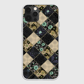 Чехол для iPhone 12 Pro Max с принтом Лоскутное шитье  в Тюмени, Силикон |  | абстрактный | геометрический | народный | пэчворк | творчество | традиционный | фольклор