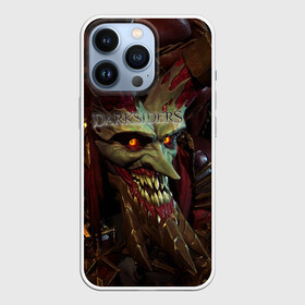 Чехол для iPhone 13 Pro с принтом Darksiders | Гнев Войны (Z) в Тюмени,  |  | Тематика изображения на принте: azrael | darksiders | darksiders 2 | darksiders 3 | griever | silitha | tiamat | ulthane | vulgrim | wrath of war | всадник апокалипсиса | гнев войны | обугленный совет | руина | ультэйн | чёрный молот