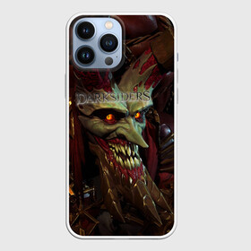 Чехол для iPhone 13 Pro Max с принтом Darksiders | Гнев Войны (Z) в Тюмени,  |  | Тематика изображения на принте: azrael | darksiders | darksiders 2 | darksiders 3 | griever | silitha | tiamat | ulthane | vulgrim | wrath of war | всадник апокалипсиса | гнев войны | обугленный совет | руина | ультэйн | чёрный молот