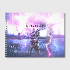 Альбом для рисования с принтом S.T.A.L.K.E.R. 2 | С.Т.А.Л.К.Е.Р. 2 (Z) в Тюмени, 100% бумага
 | матовая бумага, плотность 200 мг. | Тематика изображения на принте: chernobyl | pripyat | s.t.a.l.k.e.r. 2 | shadow of chernobyl | stalker | stalker 2 | воля | меченый | припять | свобода | свобода воля | сталкер | сталкер 2 | тени чернобыля | чернобыль