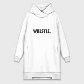 Платье-худи хлопок с принтом EAT. SLEEP. WRESTLE.  в Тюмени,  |  | eat | freestyle | sleep | wrestle | wrestling | атрибутика | борцовское | борцы | борьба | вольная | вольники | греко римская | мерч | одежда | сувенир