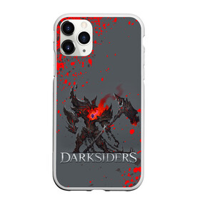 Чехол для iPhone 11 Pro Max матовый с принтом Darksiders | Гнев Войны (Z) в Тюмени, Силикон |  | Тематика изображения на принте: azrael | darksiders | darksiders 2 | darksiders 3 | griever | silitha | tiamat | ulthane | vulgrim | wrath of war | всадник апокалипсиса | гнев войны | обугленный совет | руина | ультэйн | чёрный молот