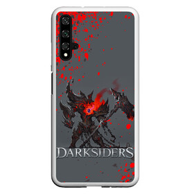 Чехол для Honor 20 с принтом Darksiders | Гнев Войны (Z) в Тюмени, Силикон | Область печати: задняя сторона чехла, без боковых панелей | azrael | darksiders | darksiders 2 | darksiders 3 | griever | silitha | tiamat | ulthane | vulgrim | wrath of war | всадник апокалипсиса | гнев войны | обугленный совет | руина | ультэйн | чёрный молот