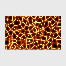 Бумага для упаковки 3D с принтом Огненная геометрия в Тюмени, пластик и полированная сталь | круглая форма, металлическое крепление в виде кольца | Тематика изображения на принте: 3д | abstract | fire | flame | geometry stripes | neon | polygonal | абстрактная геометрия | геометрические фигуры | линии | мозаика | неон | огонь | орнамент | пламя | полигон | полосы | светящиеся | текстура | треугольники
