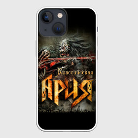 Чехол для iPhone 13 mini с принтом Классическая Ария в Тюмени,  |  | aria | arthur berkut | heavy metal | mikhail zhitnyakov | rock group | valery kipelov | ария | артур беркут | валерий кипелов | виталий дубинин | владимир холстинин | кипелов | мастер | мертвец | михаил житняков | рок группа | скелет