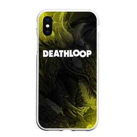 Чехол для iPhone XS Max матовый с принтом Deathloop - Hyperbeast в Тюмени, Силикон | Область печати: задняя сторона чехла, без боковых панелей | death | deathloop | game | games | hyperbeast | loop | дэслуп | дэт | дэтлуп | знак | игра | игры | лого | луп | мертвая | пелтя | символ