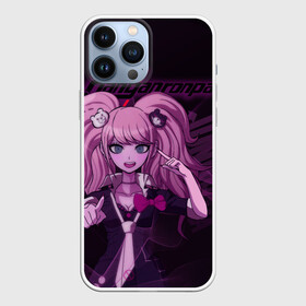 Чехол для iPhone 13 Pro Max с принтом Джунко Эношима Данганронпа в Тюмени,  |  | danganronpa | enoshima | enoshima junko | junko | monokuma | аниме | данганронпа | джунко | джунко эношима | злодейка | монокума | эношима