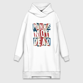 Платье-худи хлопок с принтом Punks not dead в Тюмени,  |  | alternative | music | punk | punks not dead | rock | альтернатива | музыка | панк | панки не умерают | панкс нот дэд | рок