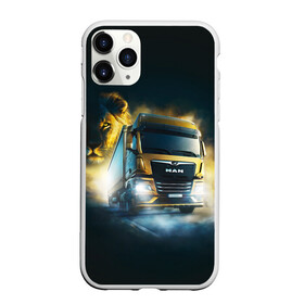 Чехол для iPhone 11 Pro Max матовый с принтом Man Leon в Тюмени, Силикон |  | man | man truck | man грузовик | truck | trucks | грузовик | грузовики | дальнобои | дальнобой | дальнобойщик | мен | мен грузовик | фура | фуры