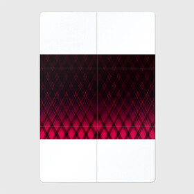 Магнитный плакат 2Х3 с принтом Геометрический градиентный фон в Тюмени, Полимерный материал с магнитным слоем | 6 деталей размером 9*9 см | Тематика изображения на принте: абстрактный | вишневый | геометрический | градиентный | клетка | красный | модный | плед | современный