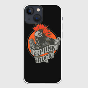 Чехол для iPhone 13 mini с принтом Punk Rock в Тюмени,  |  | alternative | music | punk | punks not dead | rock | альтернатива | музыка | панк | панки не умерают | панкс нот дэд | рок