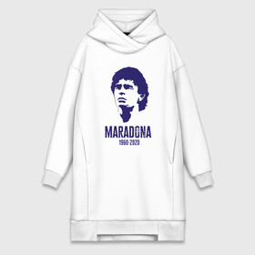 Платье-худи хлопок с принтом Марадона в Тюмени,  |  | argentina | diego | football | maradona | messi | аргентина | гол | диего | игрок | марадона | месси | мяч | рука бога | спорт | футбол | футболист | чемпион