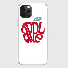 Чехол для iPhone 12 Pro Max с принтом Красное яблочко в Тюмени, Силикон |  | Тематика изображения на принте: apple | red apple | красное яблоко | фруктовое | фруктовый | фрукты | яблоко | яблони | яблоня