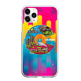 Чехол для iPhone 11 Pro Max матовый с принтом Путешествие Colorful в Тюмени, Силикон |  | colorful | мир | путешествие | туризм | турист