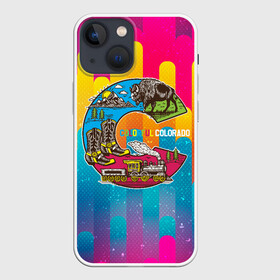 Чехол для iPhone 13 mini с принтом Путешествие Colorful в Тюмени,  |  | colorful | мир | путешествие | туризм | турист