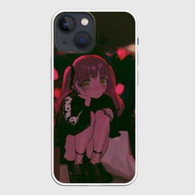 Чехол для iPhone 13 mini с принтом Аниме девушка в Тюмени,  |  | anime | girl | japan | japanese | аниме | девушка | япония