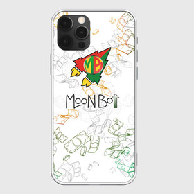 Чехол для iPhone 12 Pro с принтом Moon bot logo + Phone case в Тюмени, силикон | область печати: задняя сторона чехла, без боковых панелей | moon bot phone case