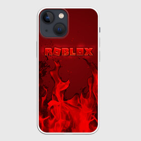 Чехол для iPhone 13 mini с принтом ROBLOX ОГОНЬ в Тюмени,  |  | roblox | игра | компьютерная игра | логотип | огонь | онлайн | онлайн игра | пламя | роблакс | роблокс