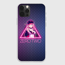 Чехол для iPhone 12 Pro Max с принтом Zero Two в треугольнике в Тюмени, Силикон |  | darling | darling in the franxx | zero two | вайфу | зеро ту | код 002 | любимый во франксе | франкс