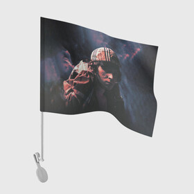 Флаг для автомобиля с принтом OG BUDA в Тюмени, 100% полиэстер | Размер: 30*21 см | buda | og buda | ог буда | реп | репер