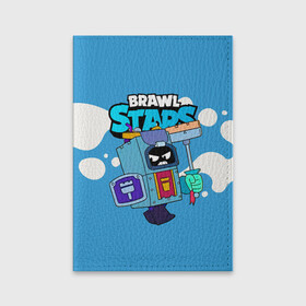 Обложка для паспорта матовая кожа с принтом Ash Brawl Stars Эш  в Тюмени, натуральная матовая кожа | размер 19,3 х 13,7 см; прозрачные пластиковые крепления | ash | brawl | brawl stars | brawlstars | brawl_stars | аш | бравл | бравлстарс | эш