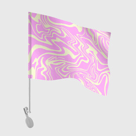 Флаг для автомобиля с принтом Лолипоп абстракция в Тюмени, 100% полиэстер | Размер: 30*21 см | pewpiepie | абстракция | карамель | карамель на палочке | летний принт | лолипоп | нежные краски | пастельные цвета | розовый | яркий